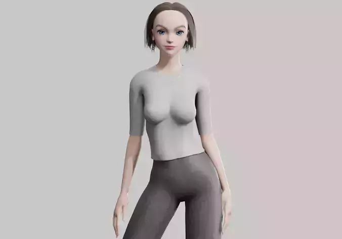 stylized Pretty Woman V31676 