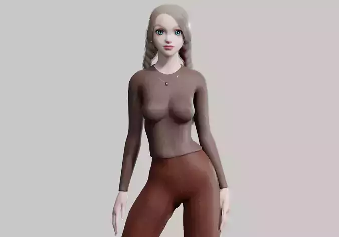 Standard cute Woman V29413 