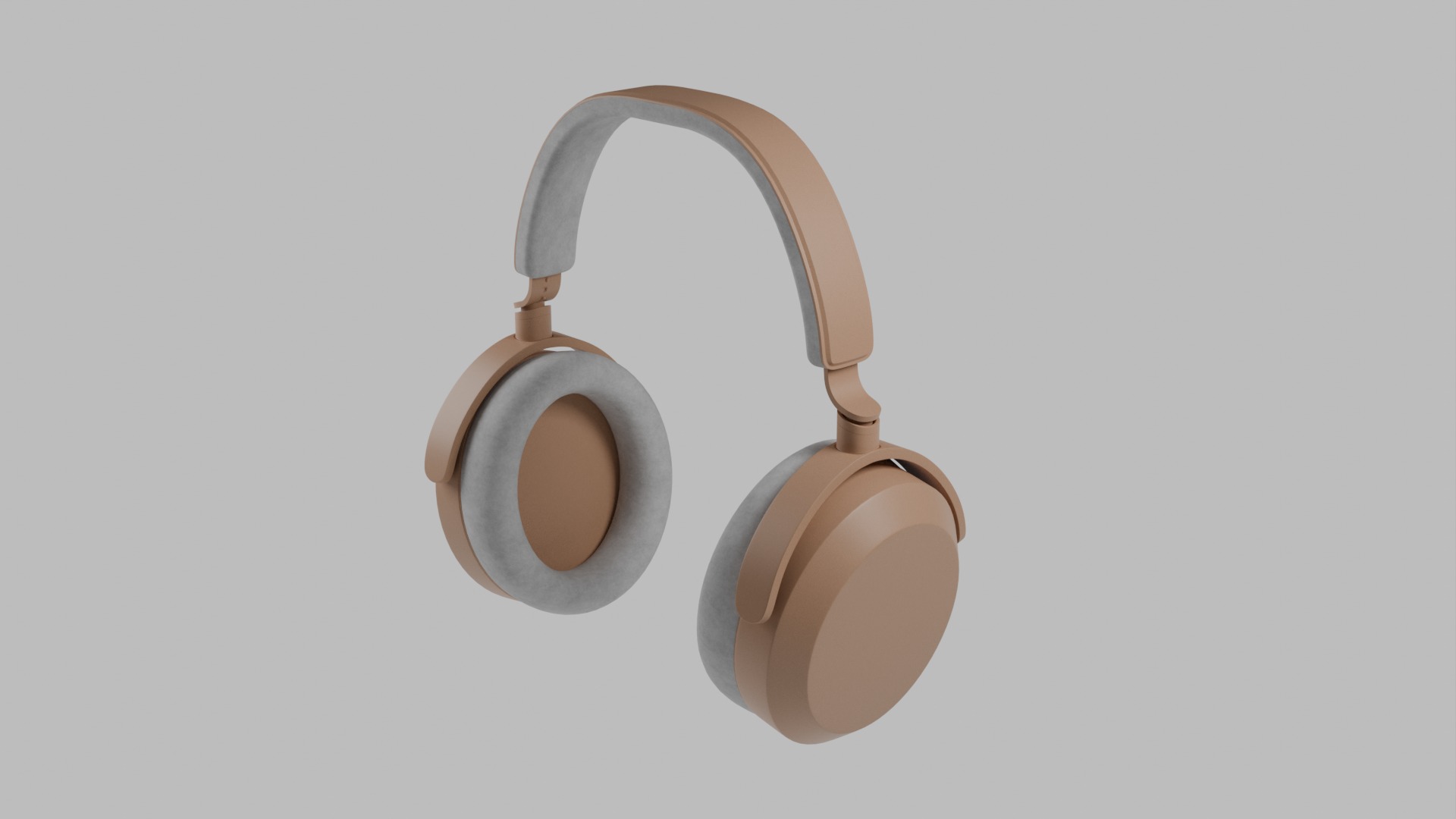 Gaming Headphones Low-poly 3D model_7