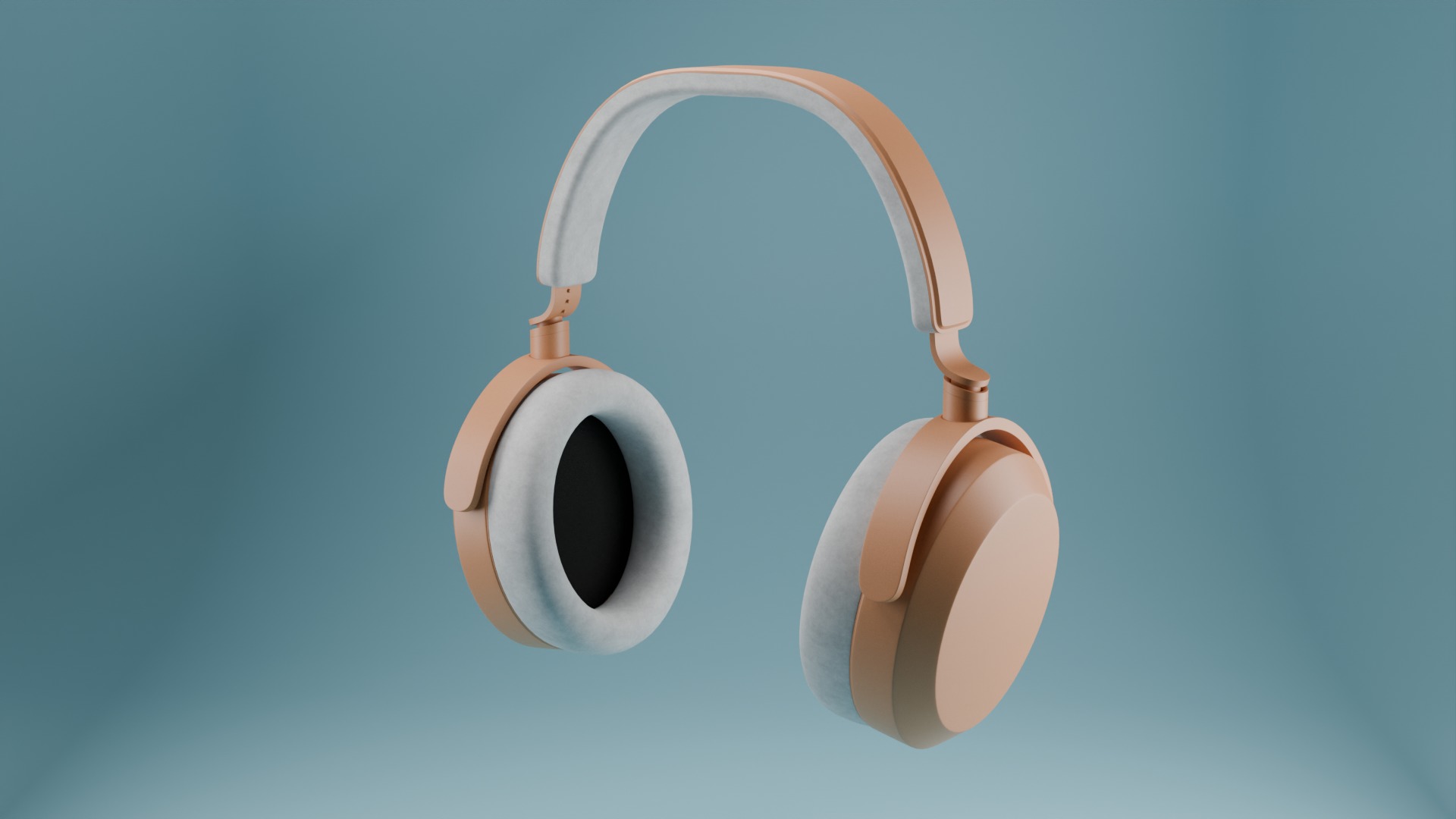 Gaming Headphones Low-poly 3D model_6
