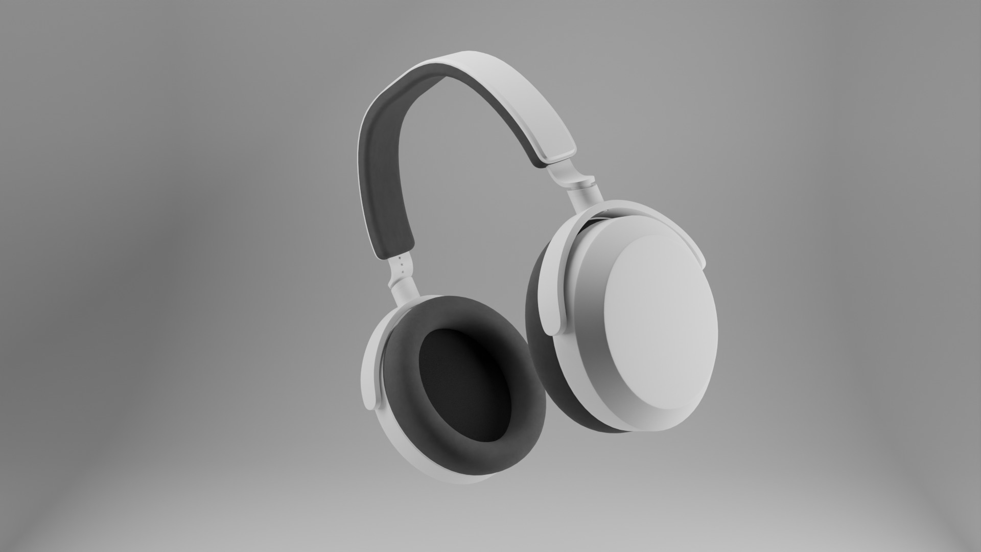 Gaming Headphones Low-poly 3D model_13