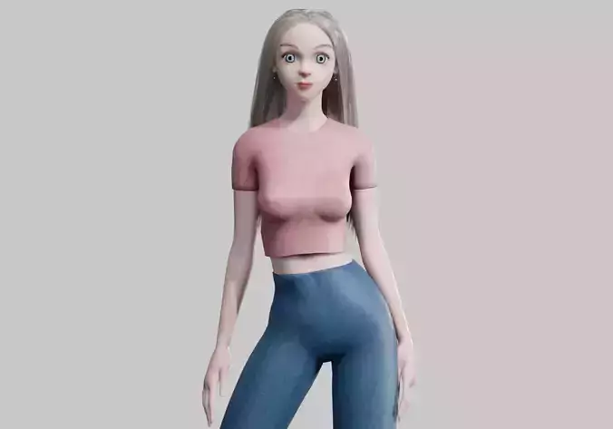 cute Basic Woman V30442 