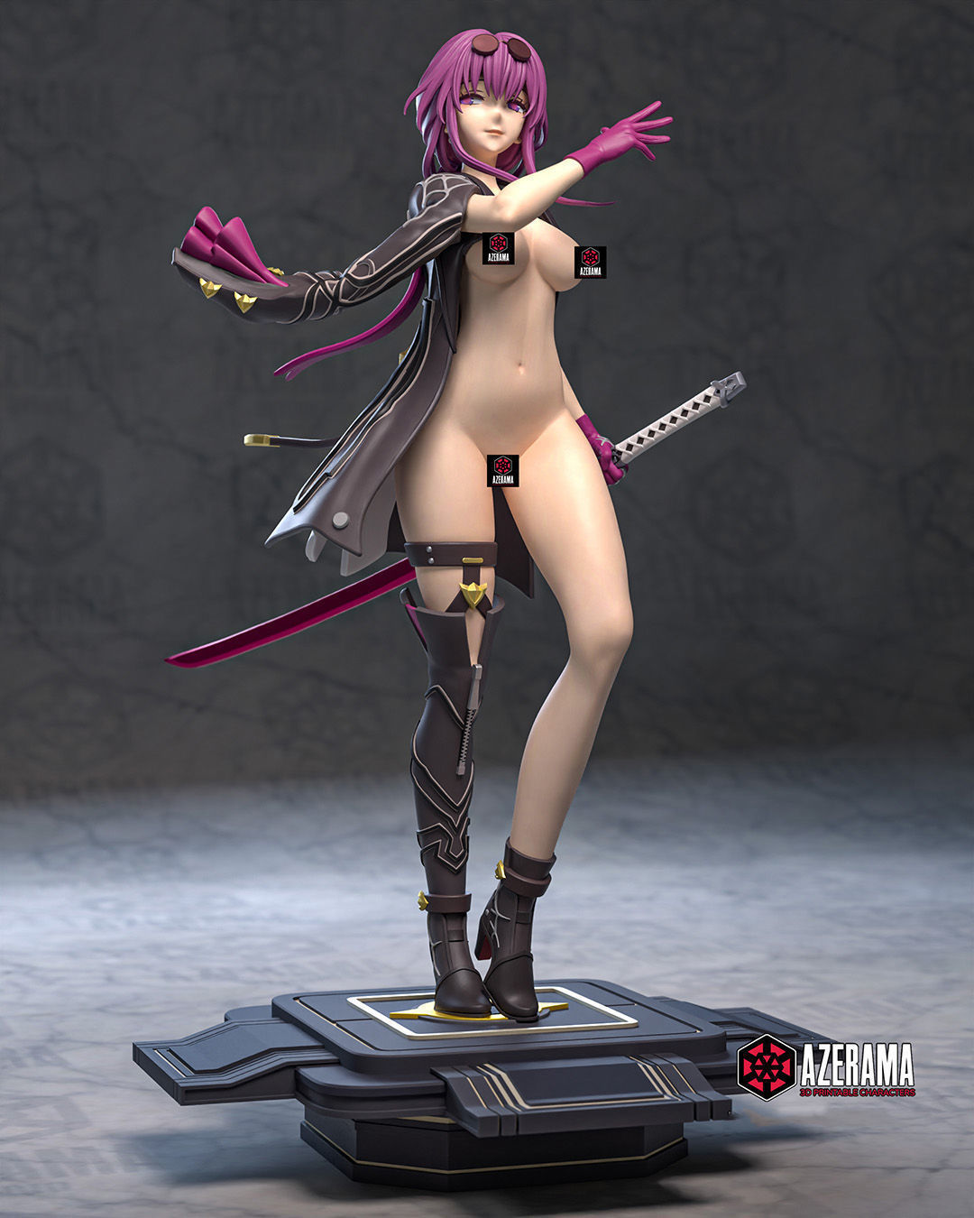 Kafka NSFW STL Ready for 3D Printing 3D print model_2