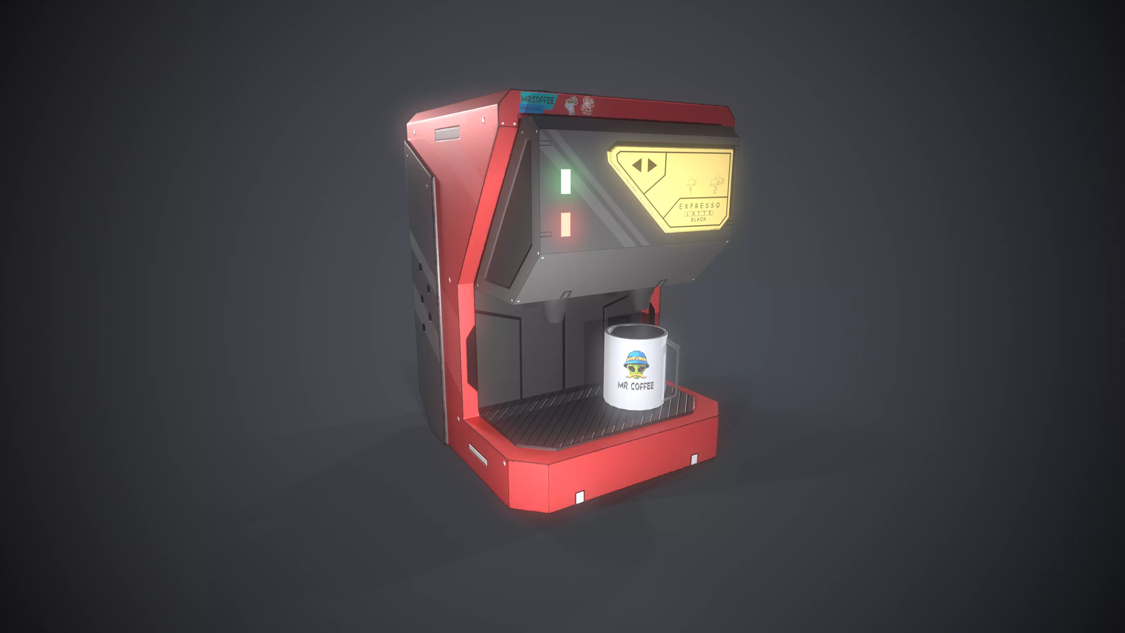 Coffee Machine 3D model