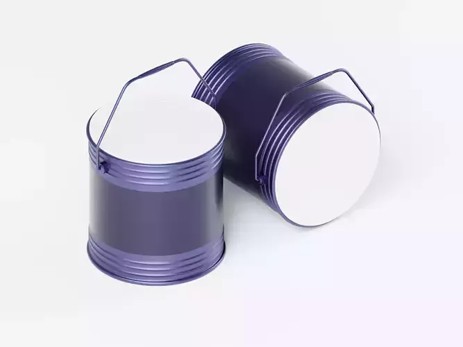 Food Composter Container Can 3D Model