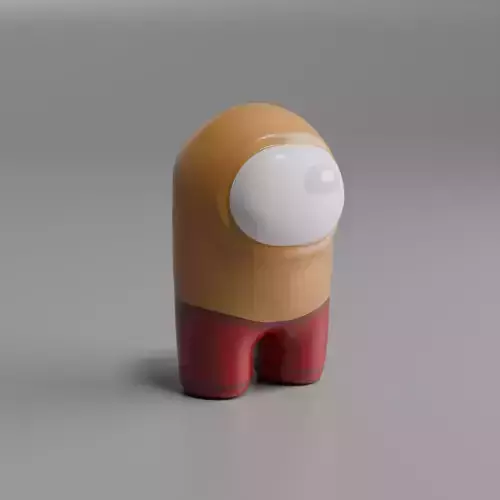 Among Us Character Lowpoly