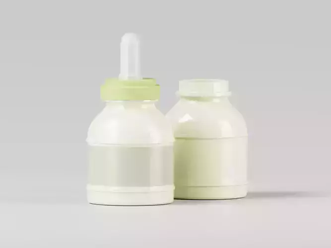 Feeding Bottle 3D Model