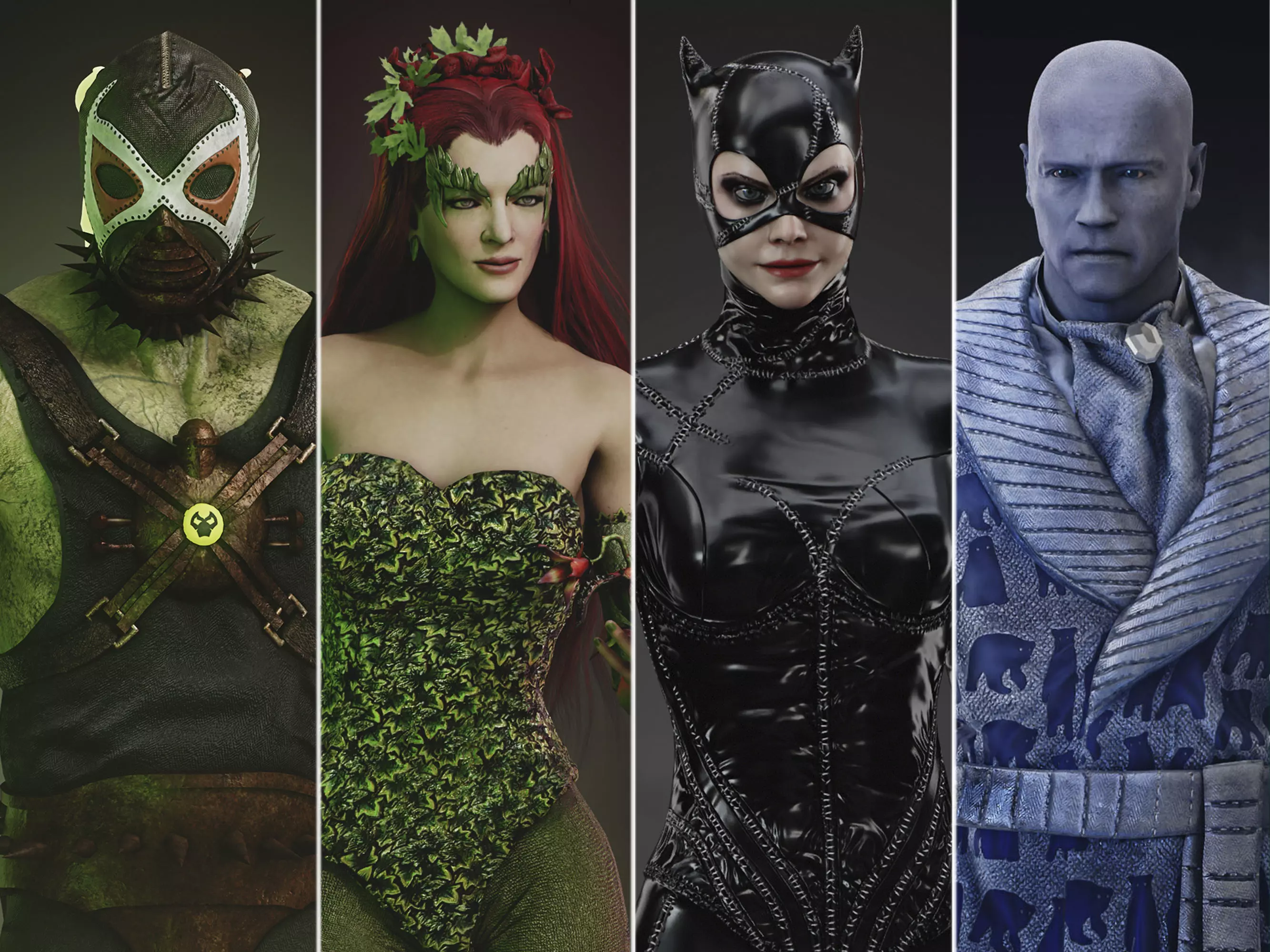 Batman Villains pack 3D Model Collection_0