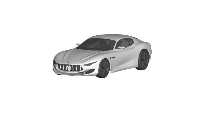 Maserati Alfieri 3D model