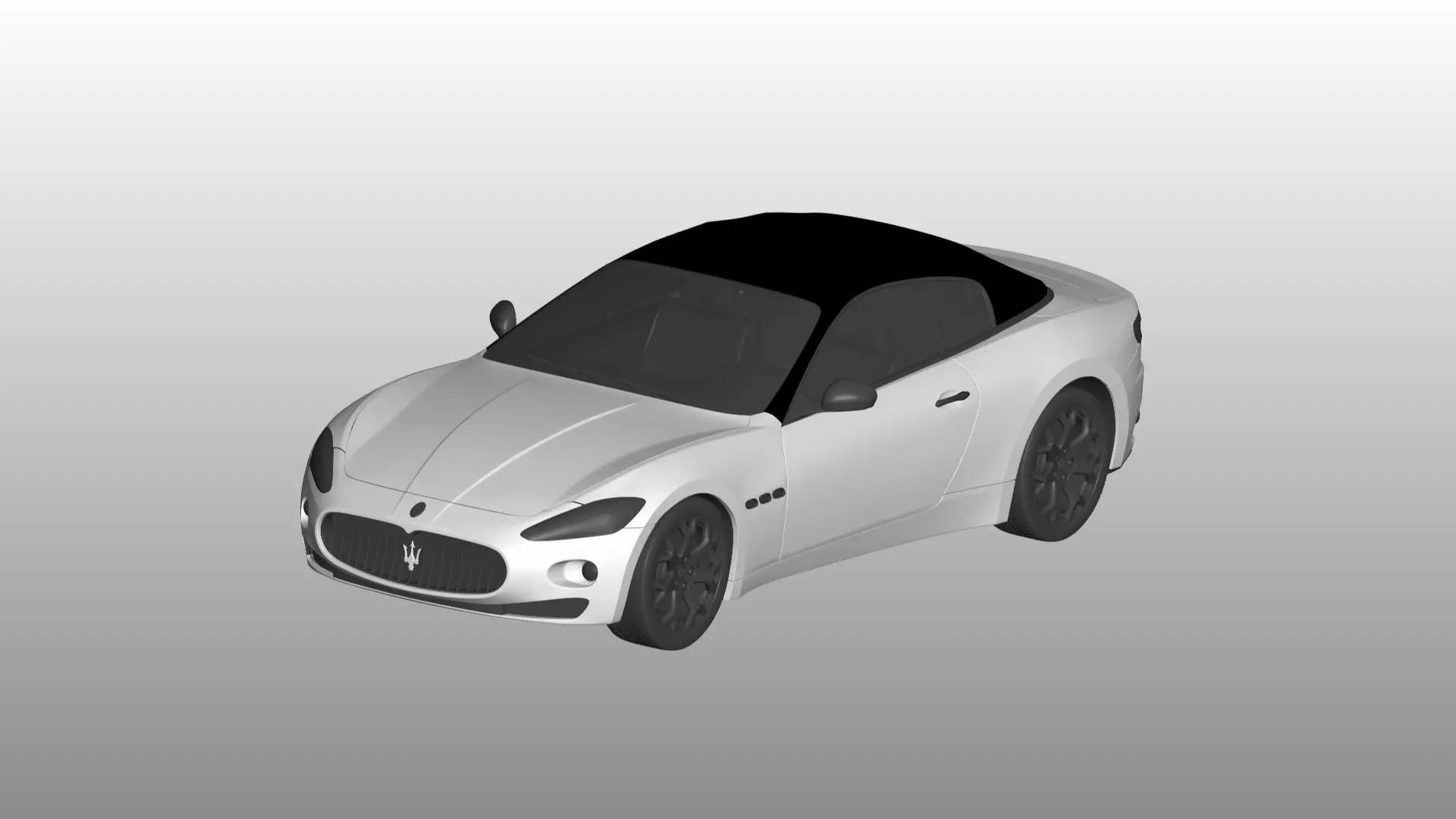 Maserati Gran Cabrio 3D model_0