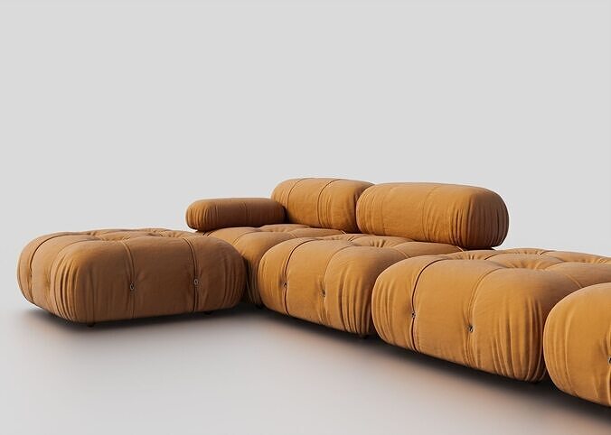Camaleonda Sofa 3D model 5