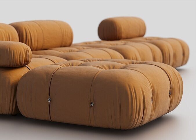 Camaleonda Sofa 3D model 6