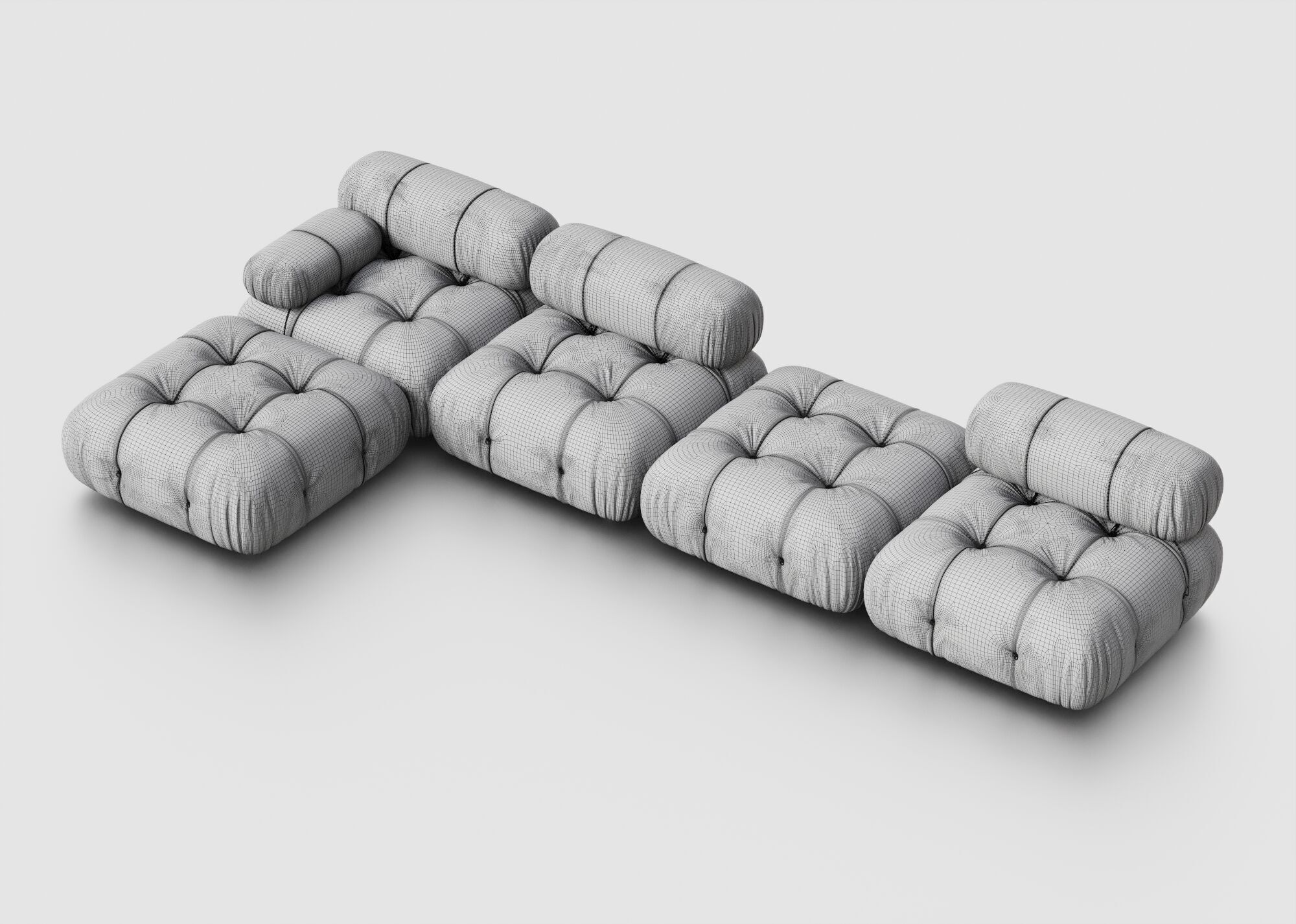 Camaleonda Sofa 3D model_9