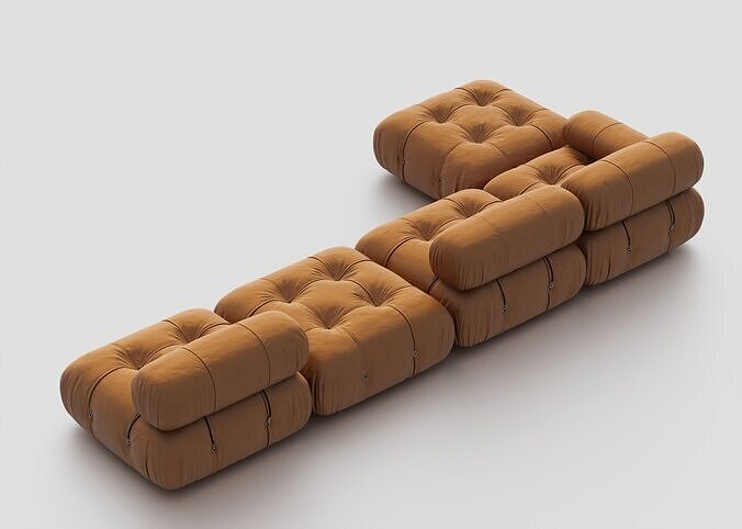 Camaleonda Sofa 3D model 4