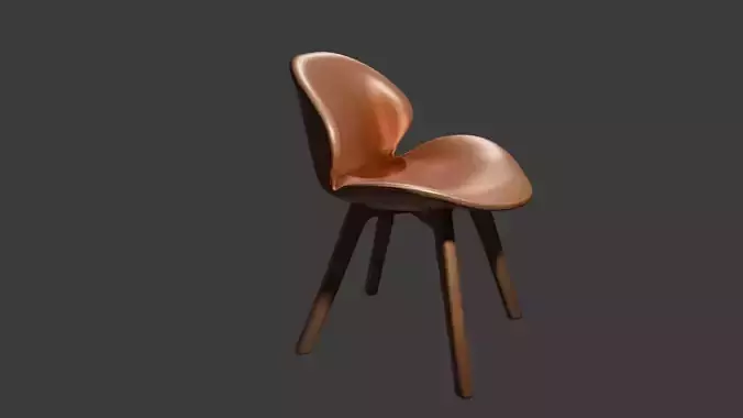 Modern Minimalist Shell Chair
