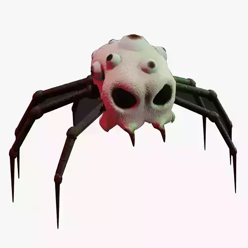 3D SKULL SPIDER 