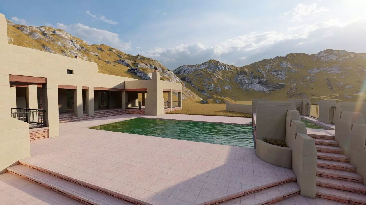 old house-Old Abandoned House 3D model