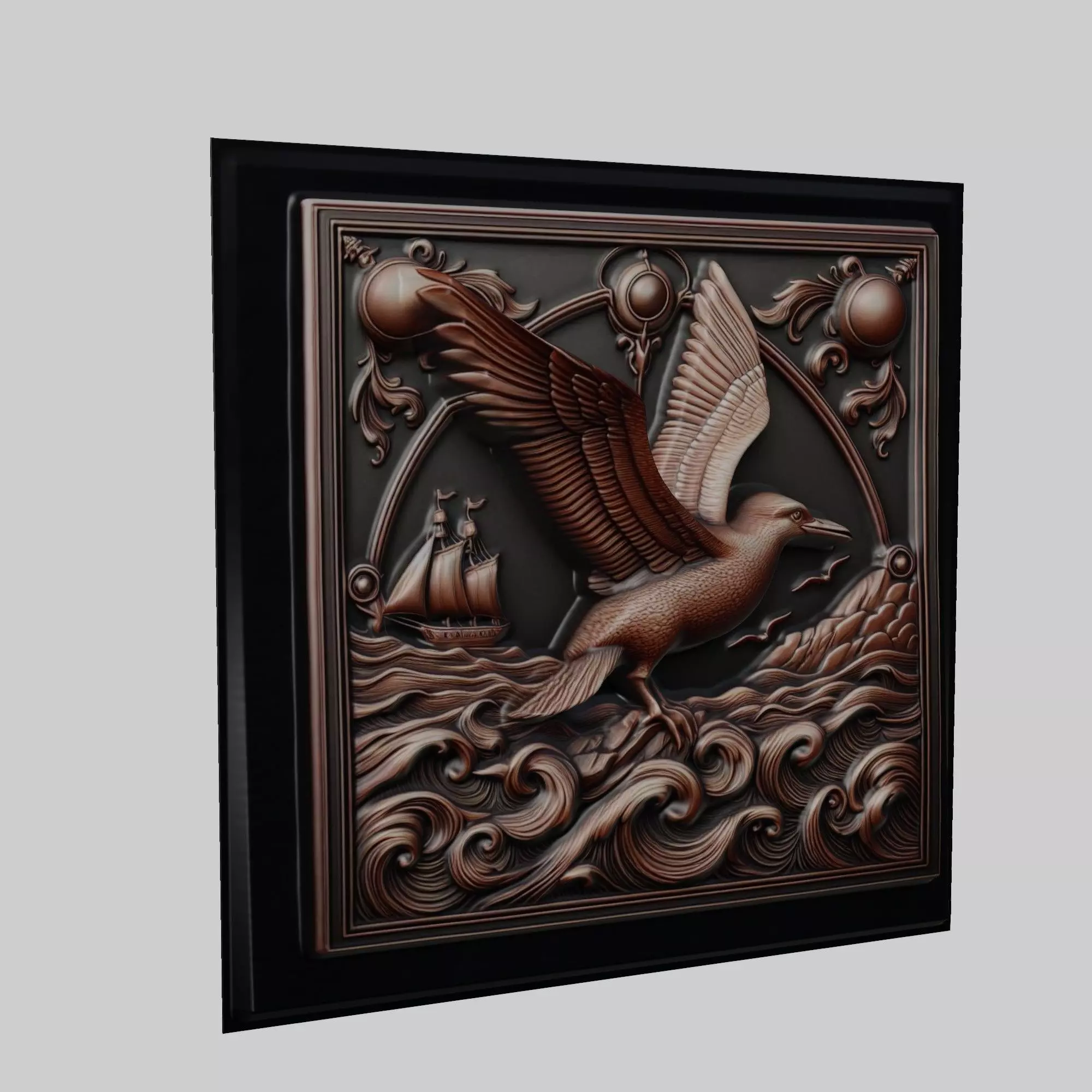 Albatross Animal 3D print model_0