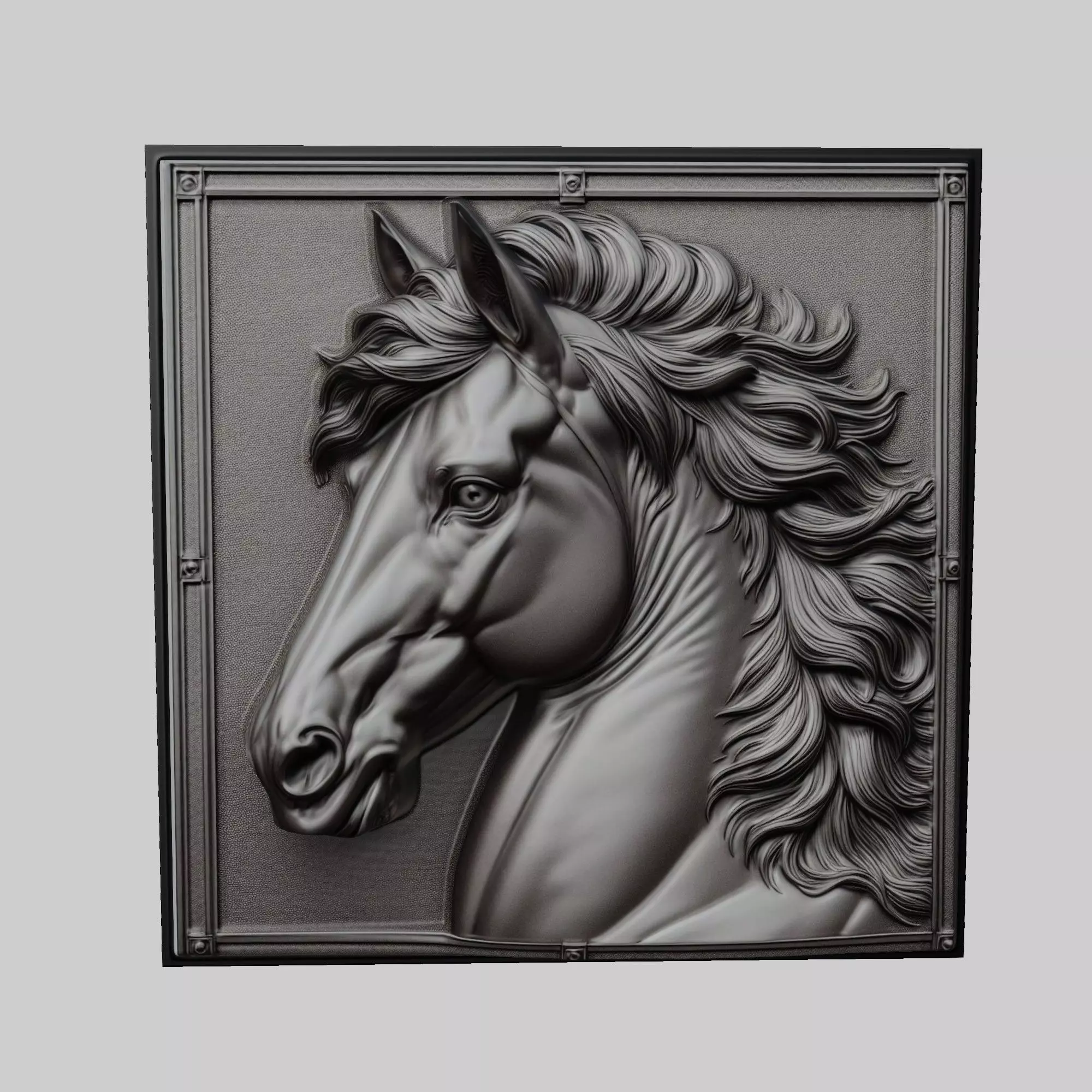 Horse Animal 3D print model_0