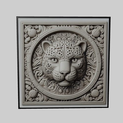 Jaguar Animal 3D print model