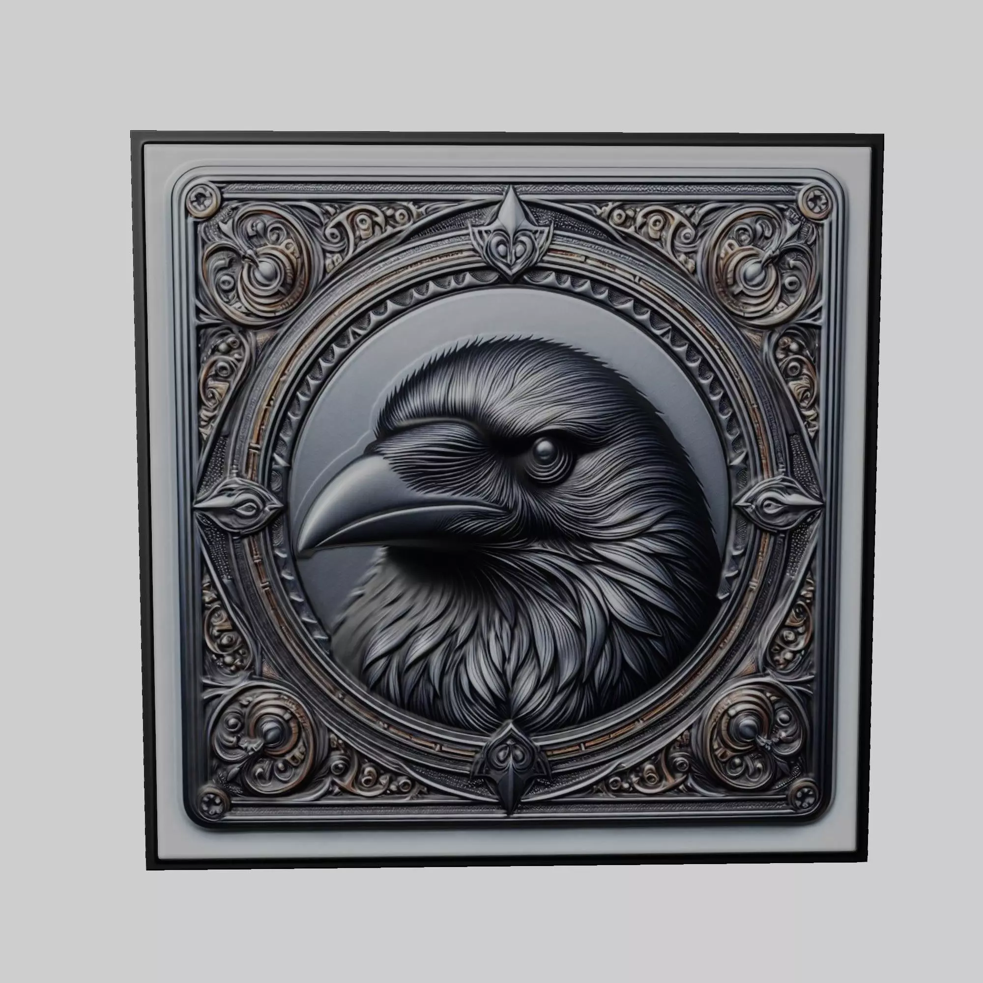 Crow Animal 3D print model