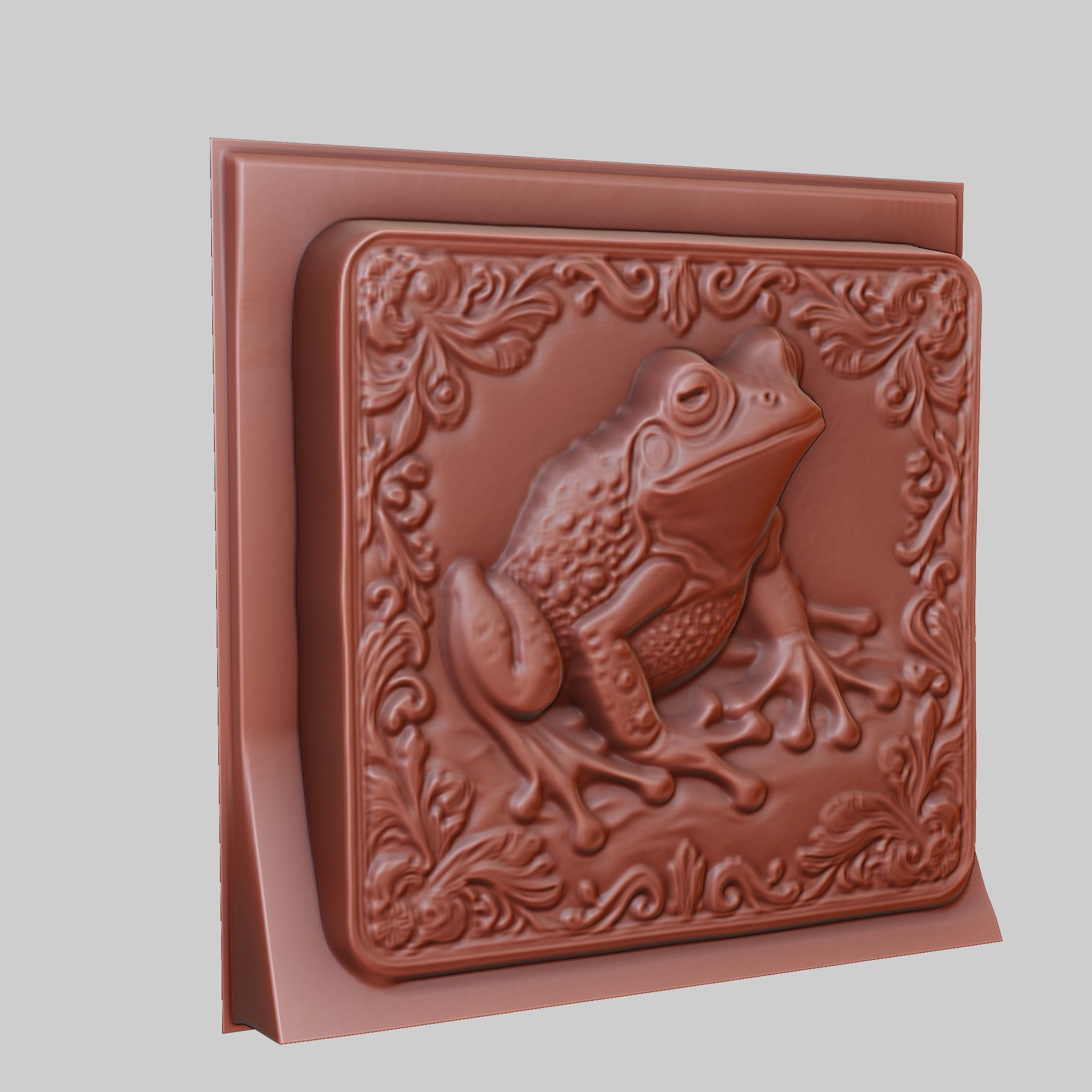 Frog Animal 3D print model_3
