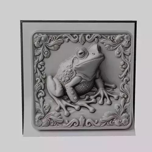 Frog Animal 3D print model