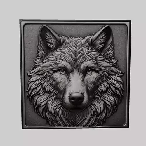 Wolf Animal 3D print model