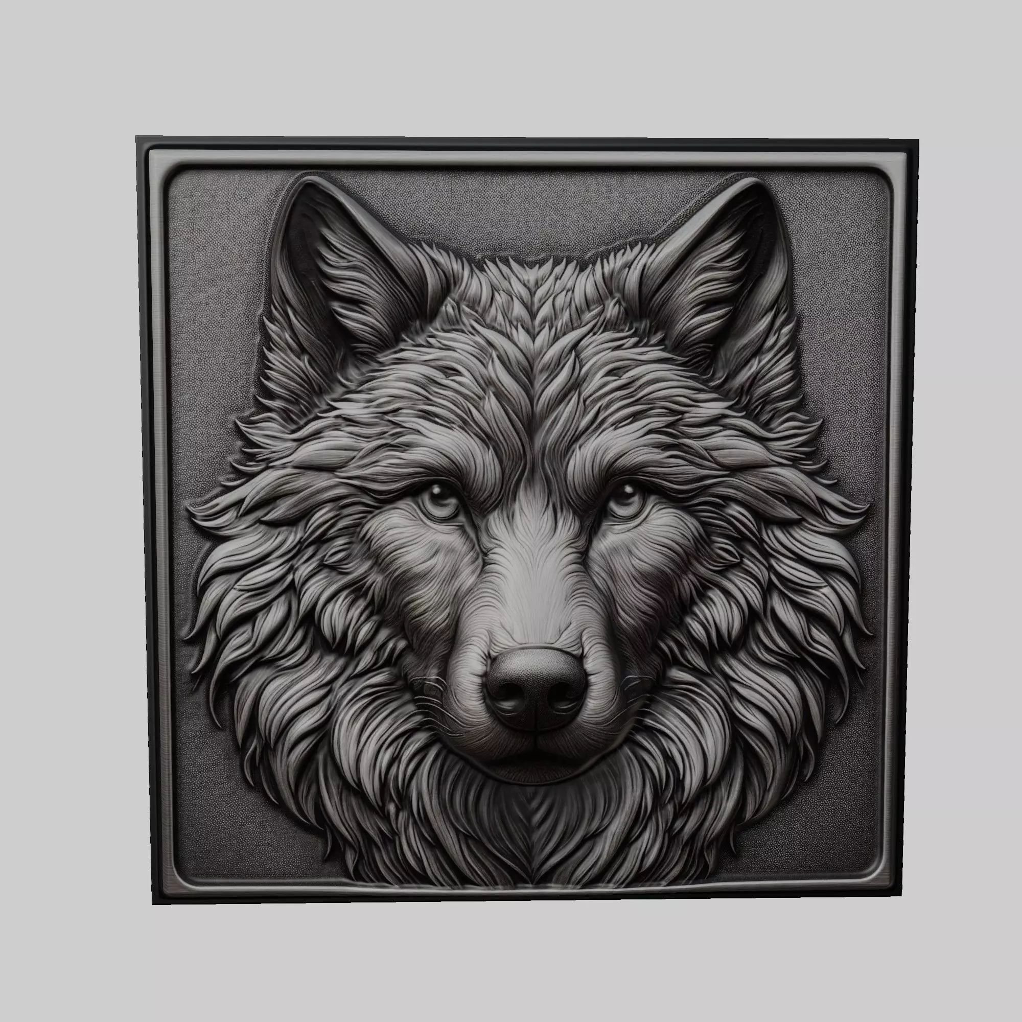 Wolf Animal 3D print model_0