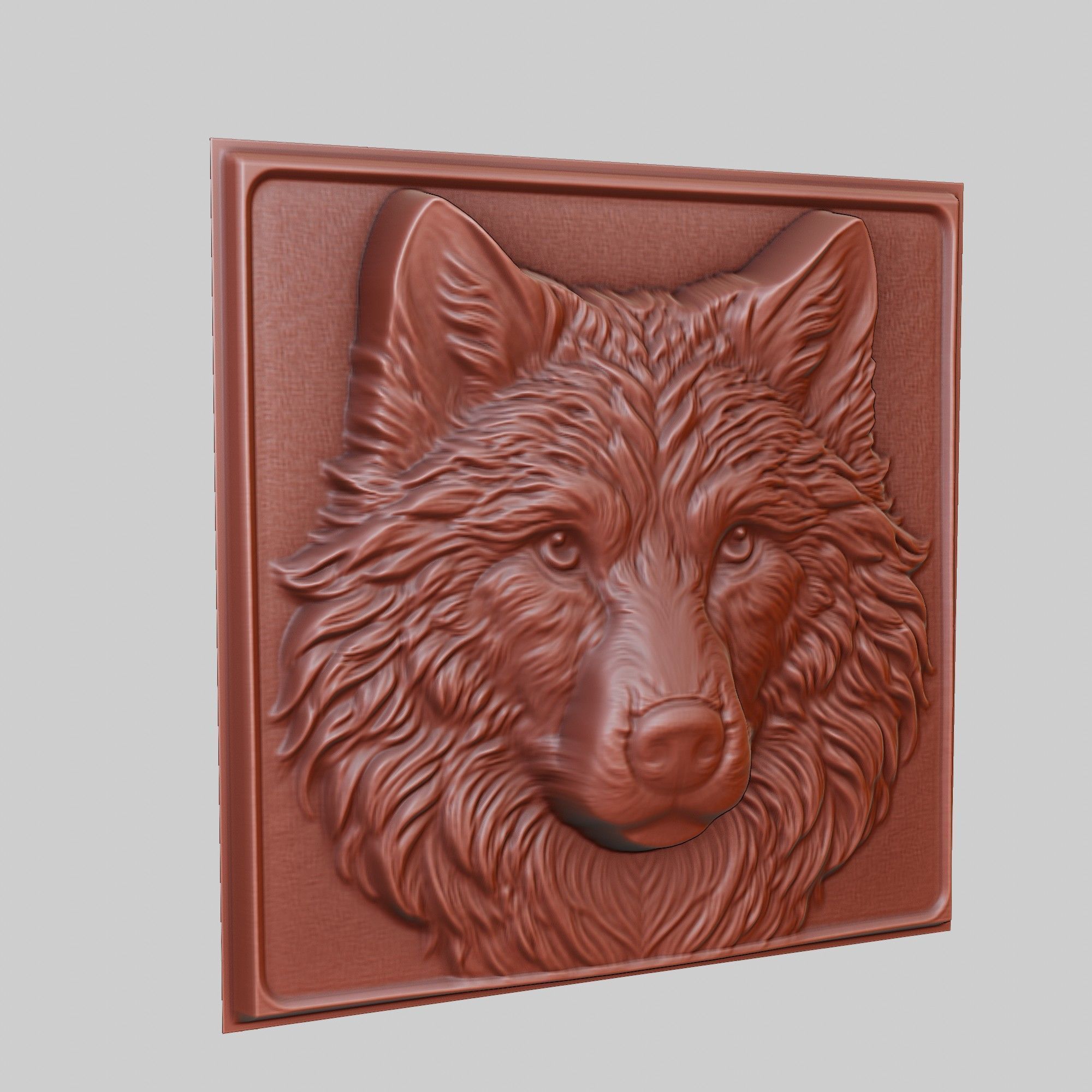 Wolf Animal 3D print model_3
