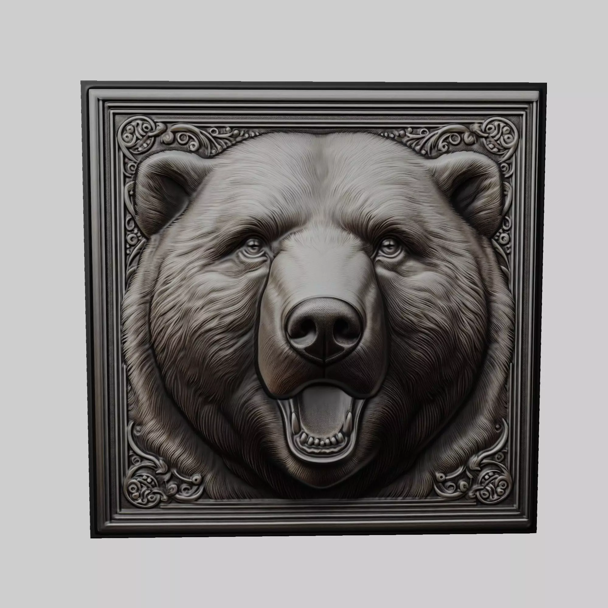 Polar Bear Animal 3D print model_0