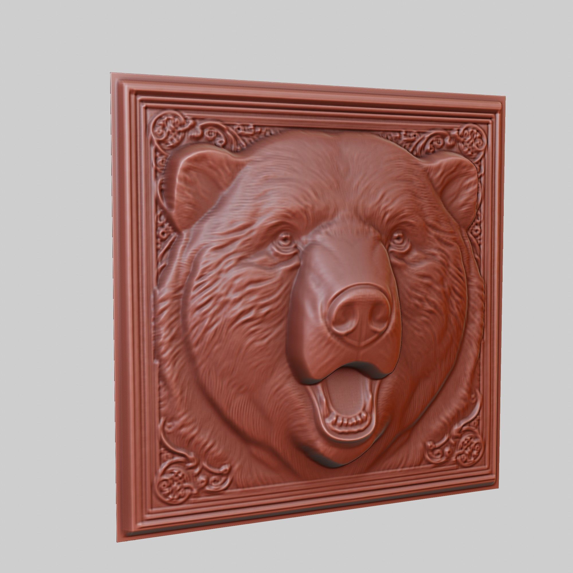 Polar Bear Animal 3D print model_3