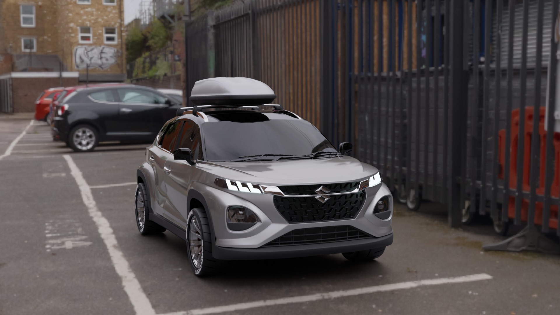 suzuki fronx rs 3D model_16