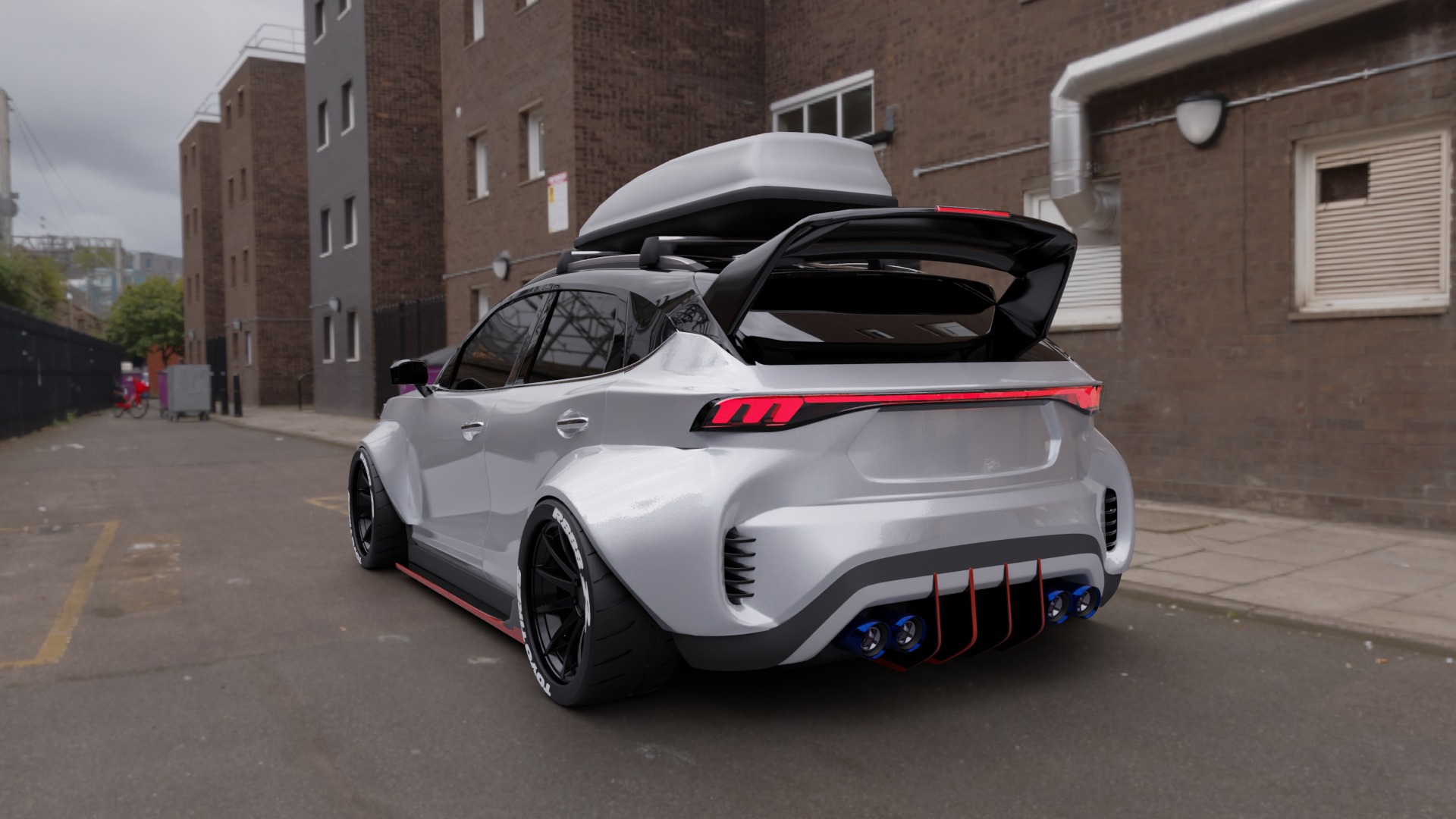 suzuki fronx rs 3D model_7