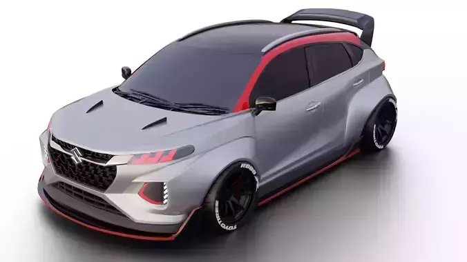 suzuki fronx rs 3D model