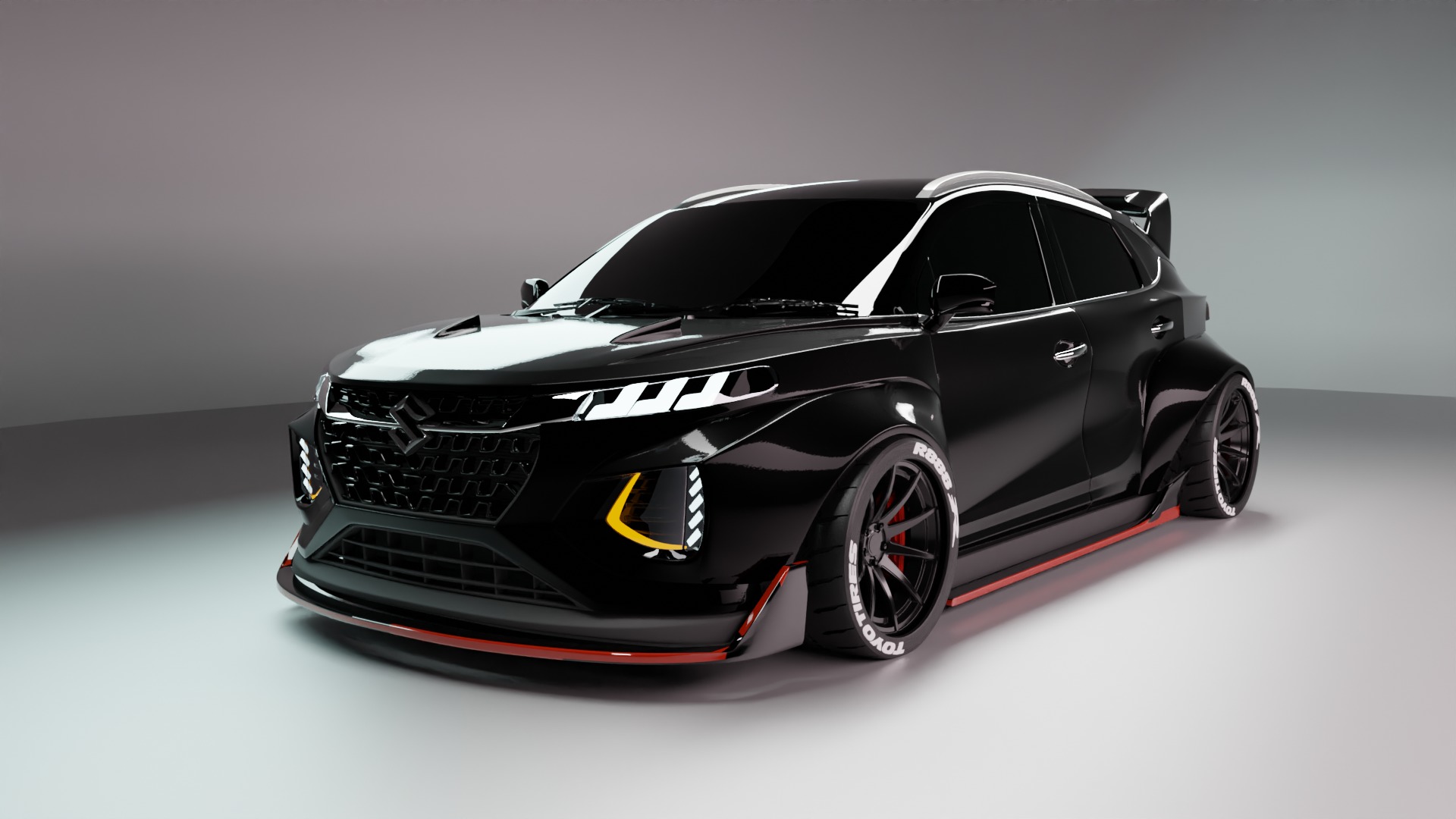 suzuki fronx rs 3D model_11