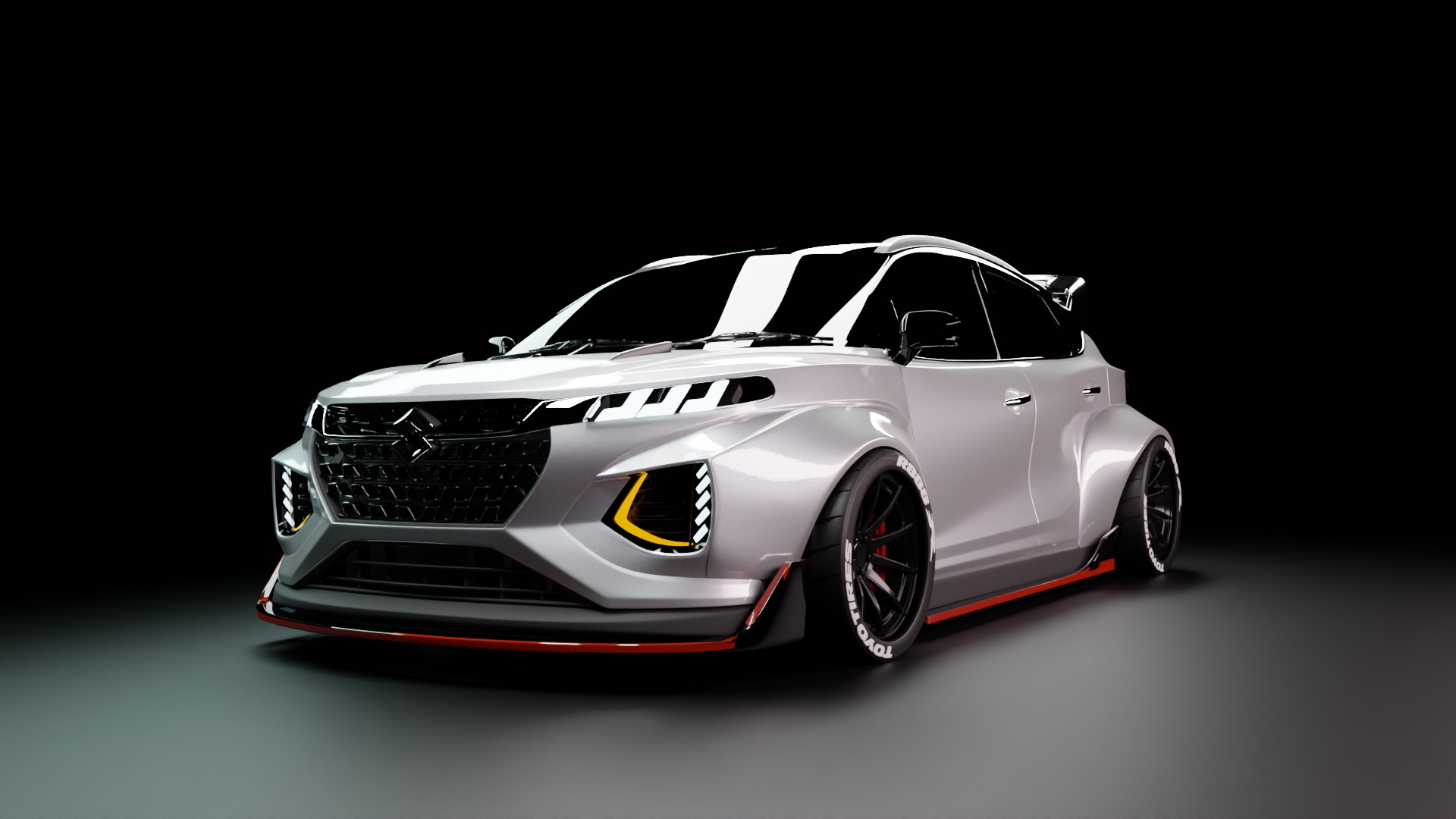 suzuki fronx rs 3D model_8