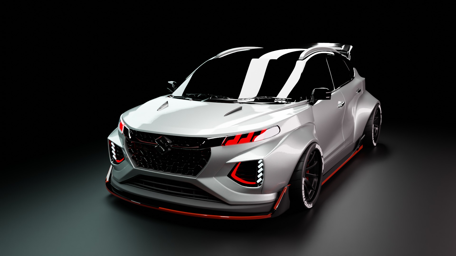 suzuki fronx rs 3D model_12