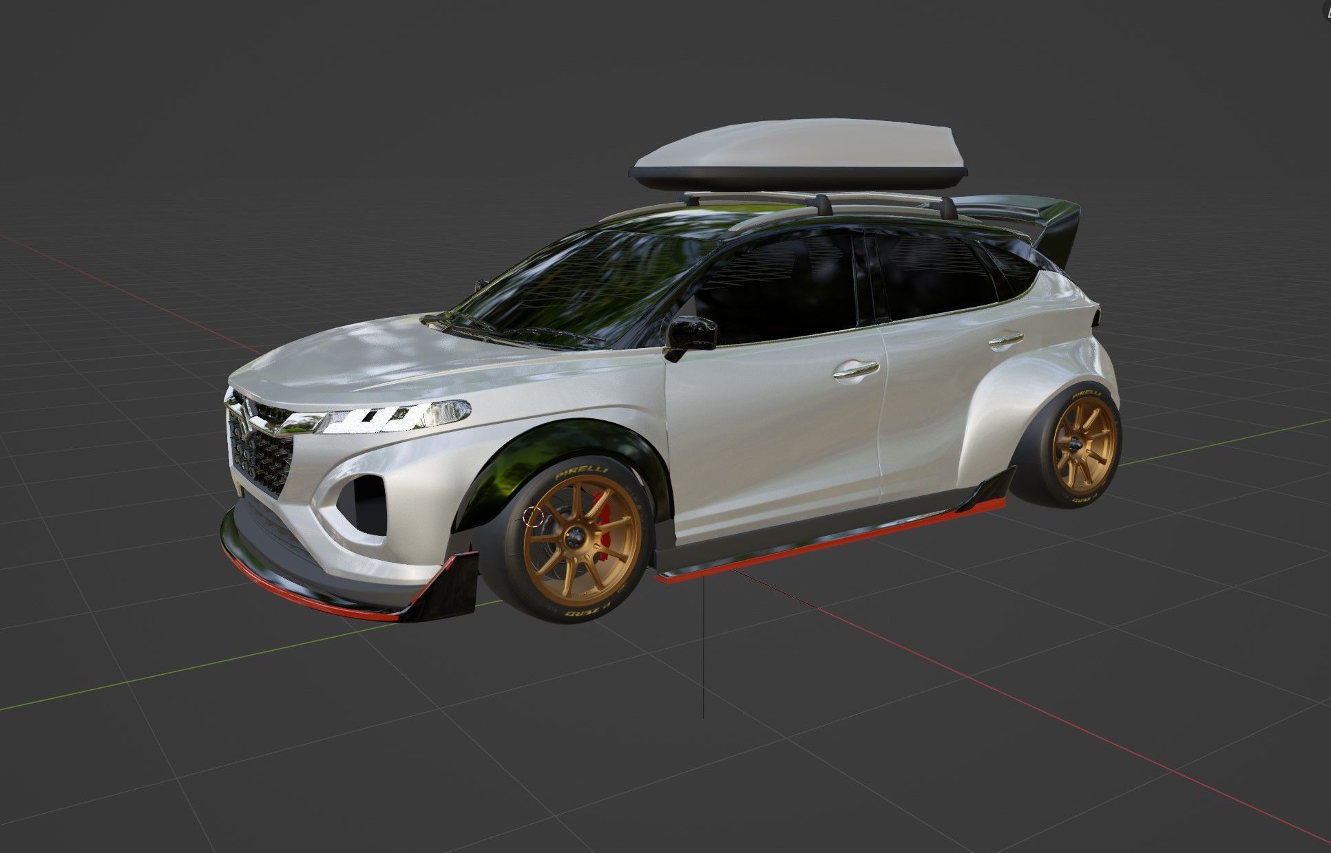 suzuki fronx rs 3D model_14
