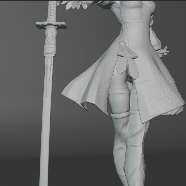 2b Nier Automata ALREADY TESTED 3D print model_7