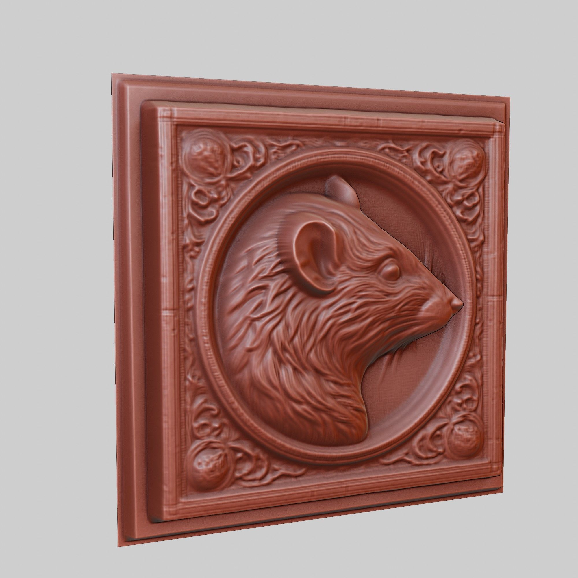 Rat Animal 3D print model_3