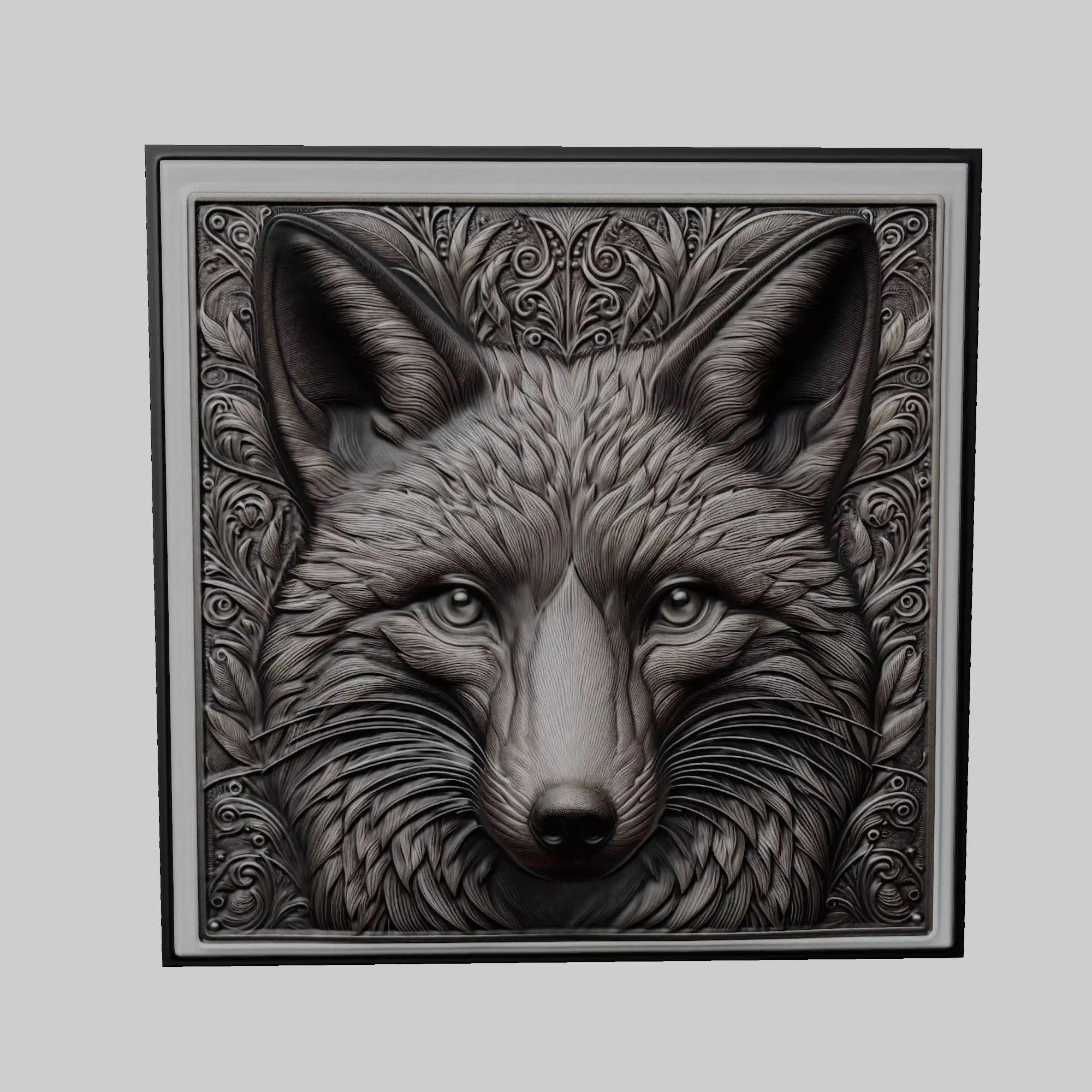 Fox Animal 3D print model