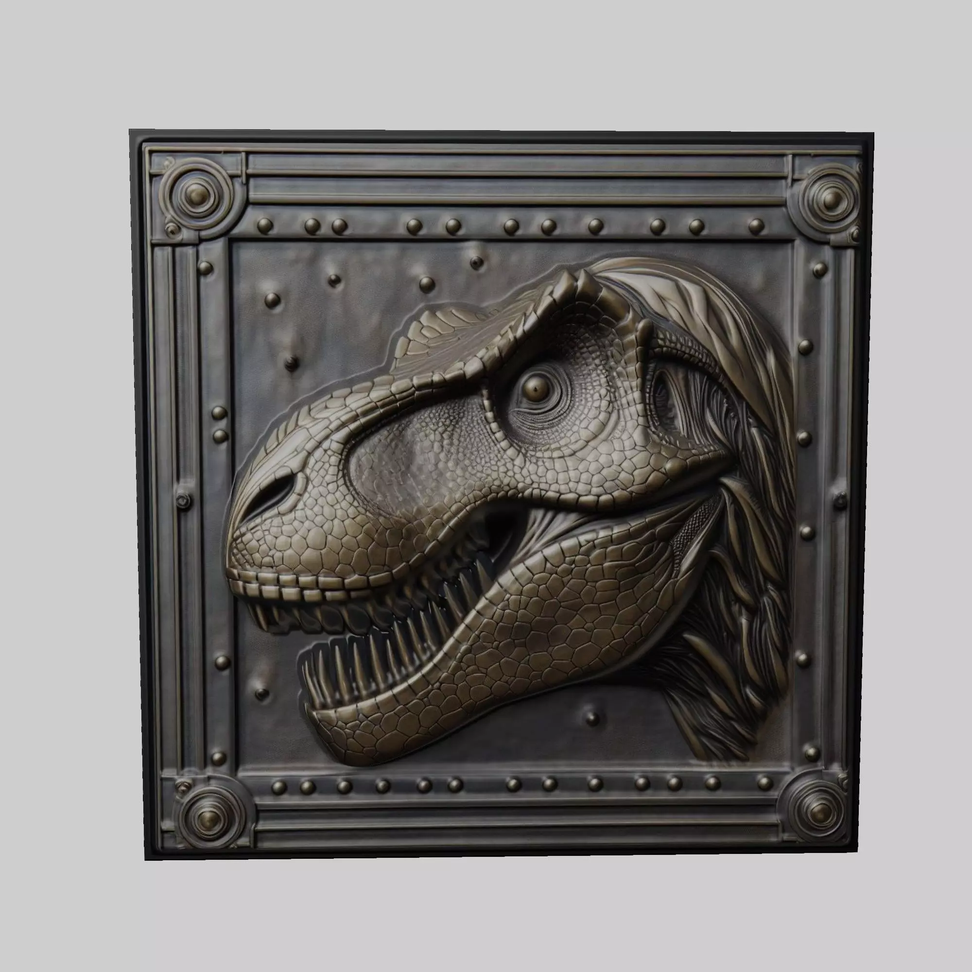 T-Rex Animal 3D print model_0