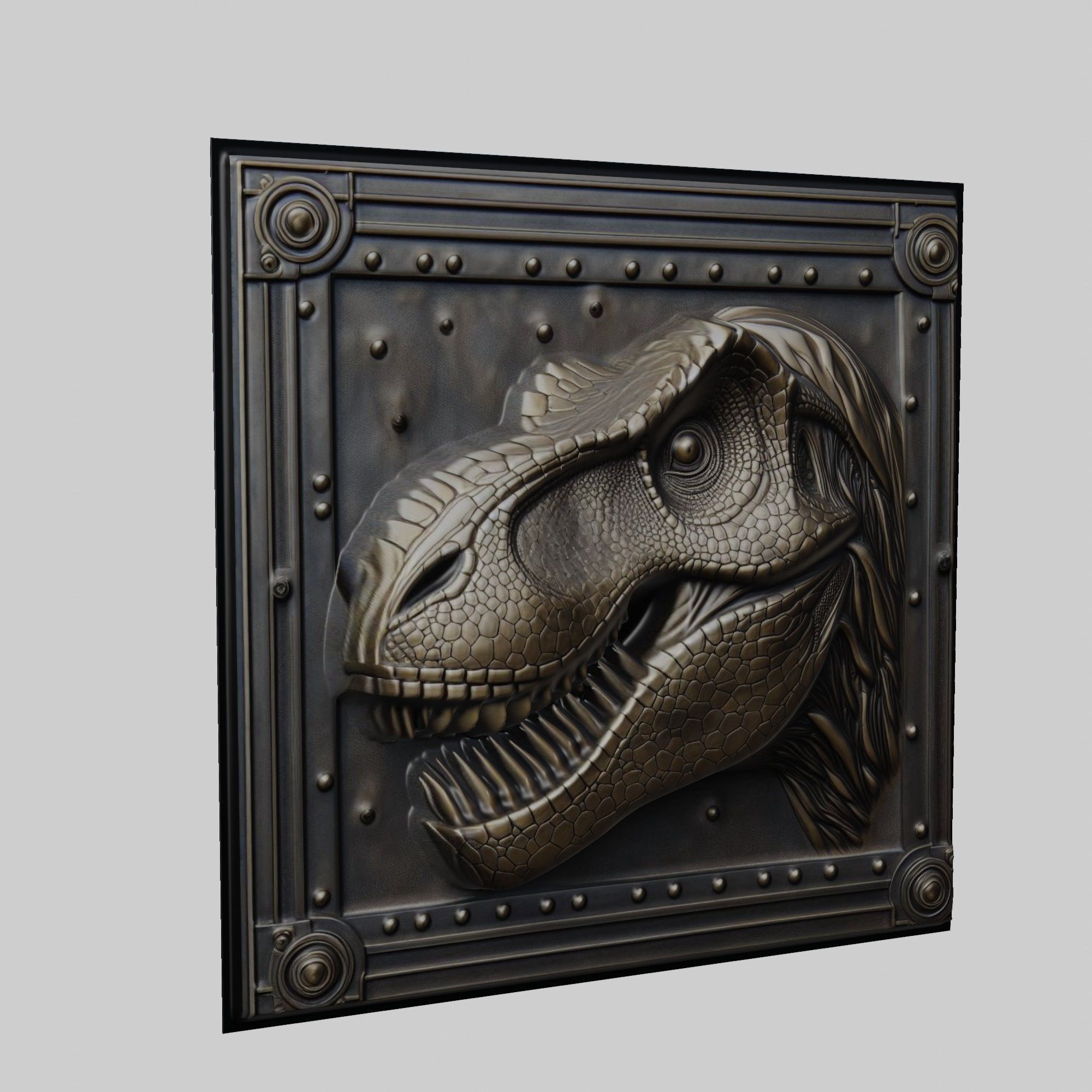 T-Rex Animal 3D print model_1