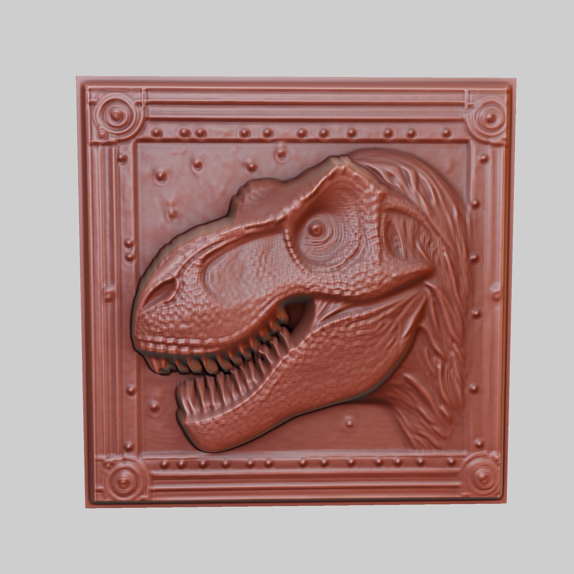 T-Rex Animal 3D print model_2