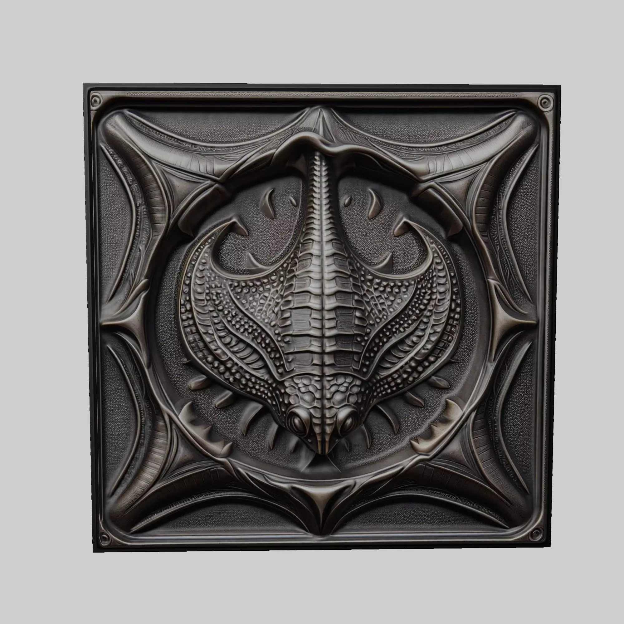 Stingray Animal 3D print model