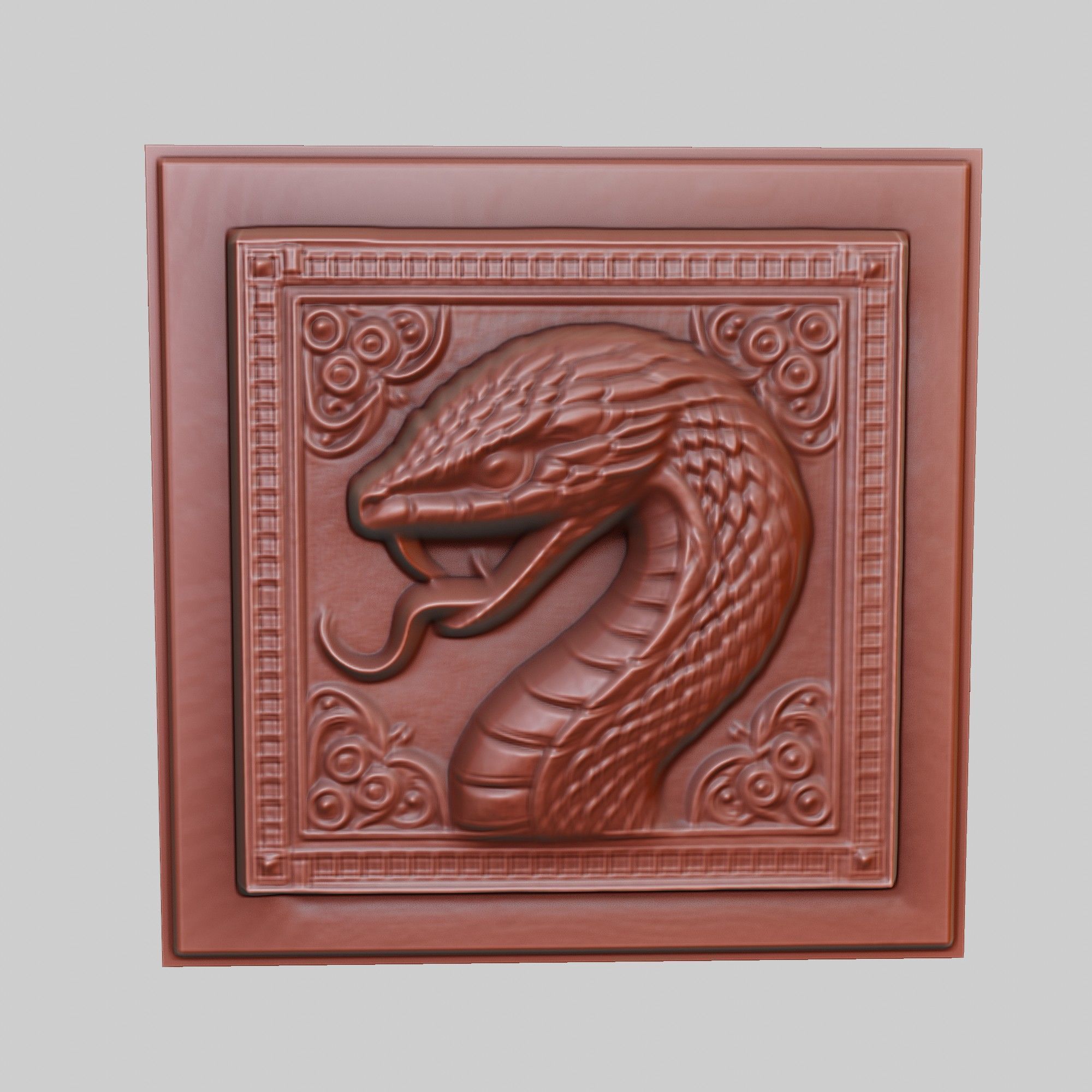 Snake Animal 3D print model_2
