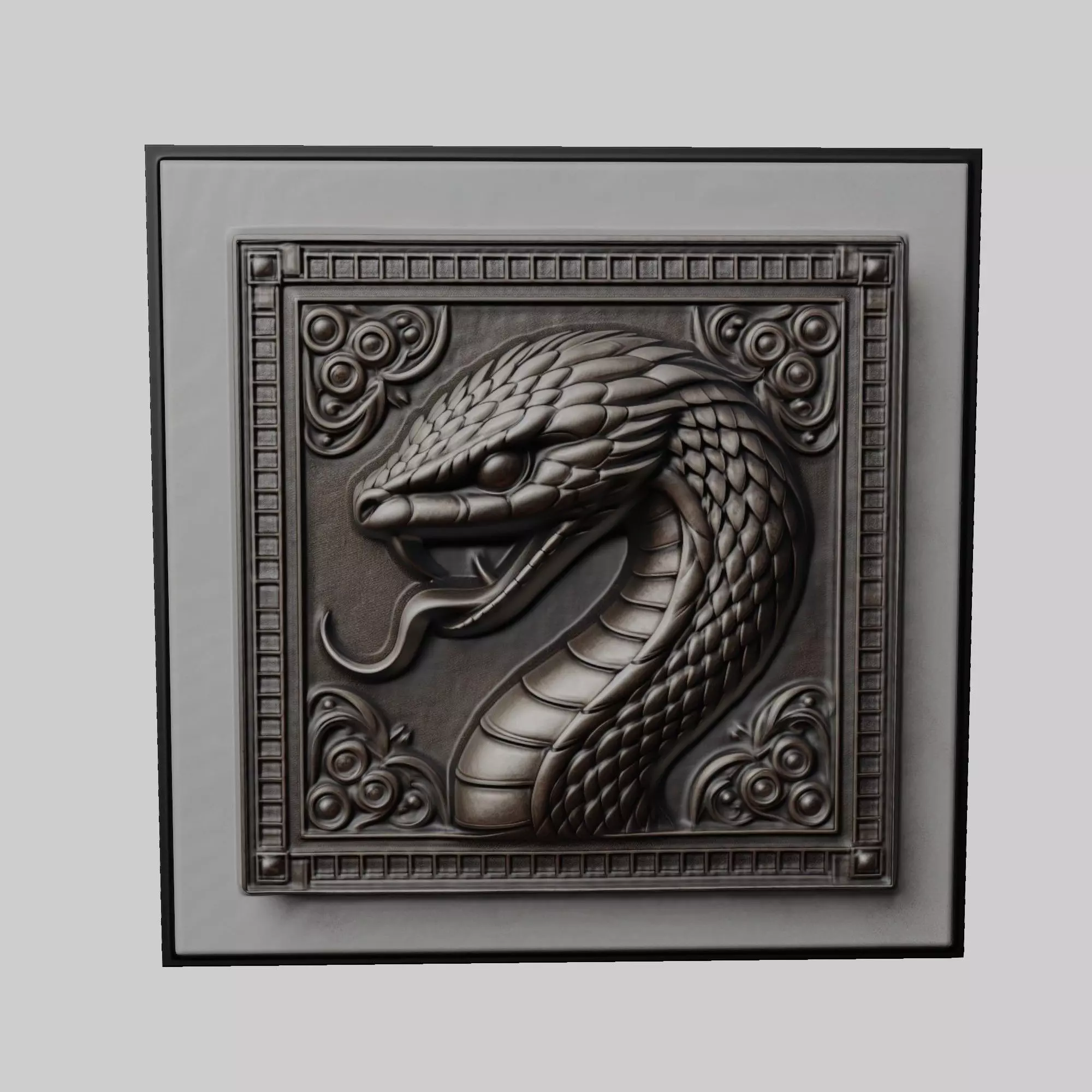 Snake Animal 3D print model_0