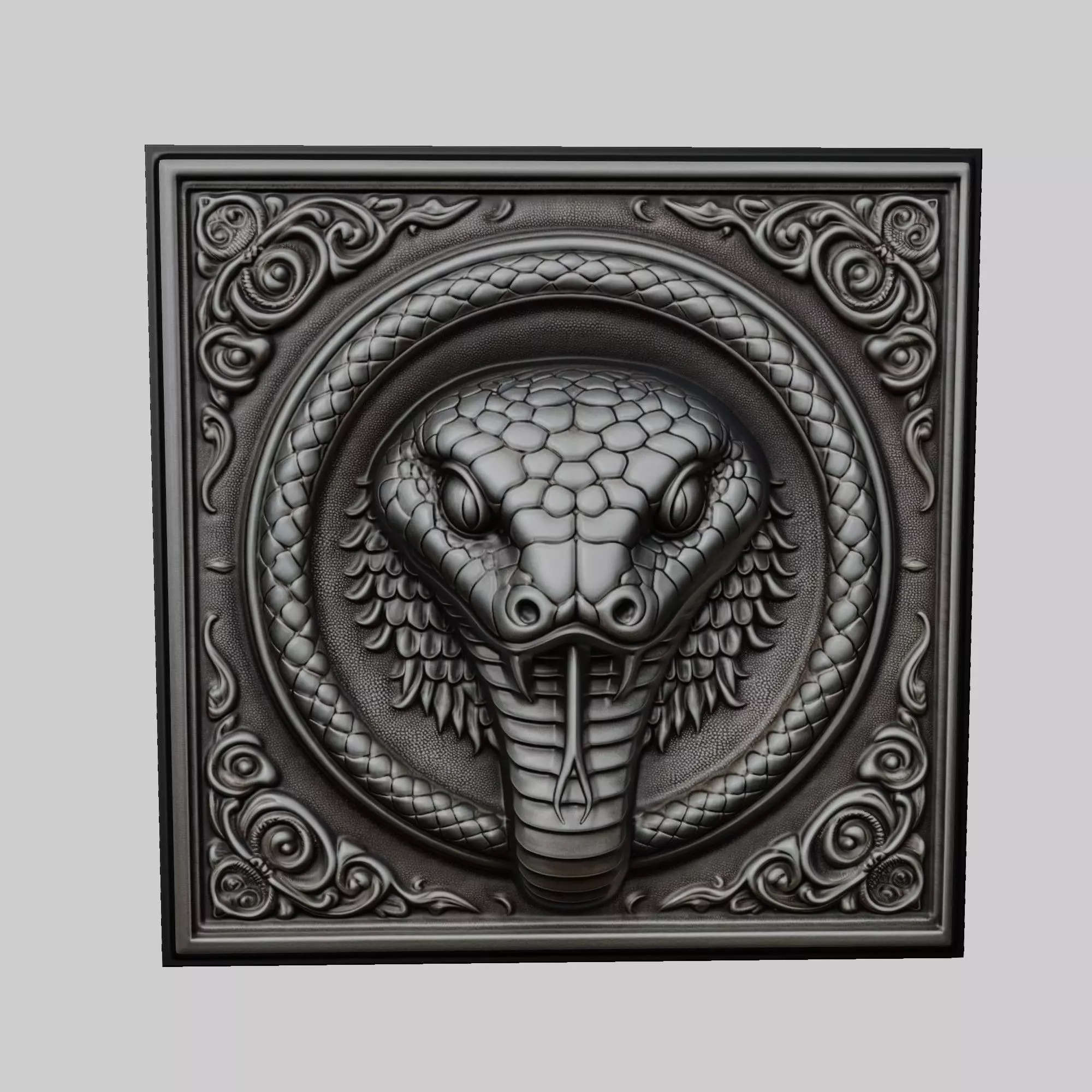 Snake Animal 3D print model_0