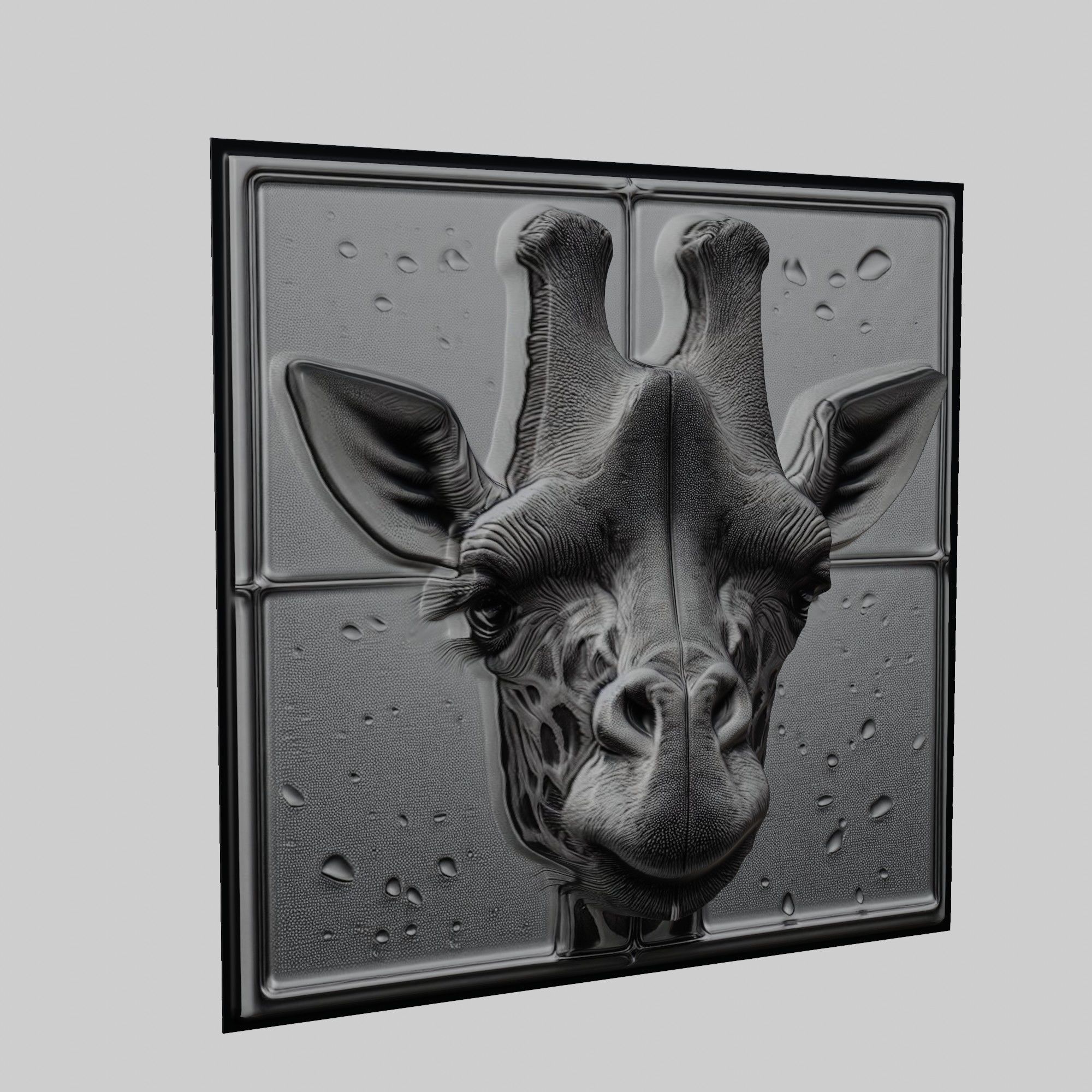 Giraffe Animal 3D print model_1